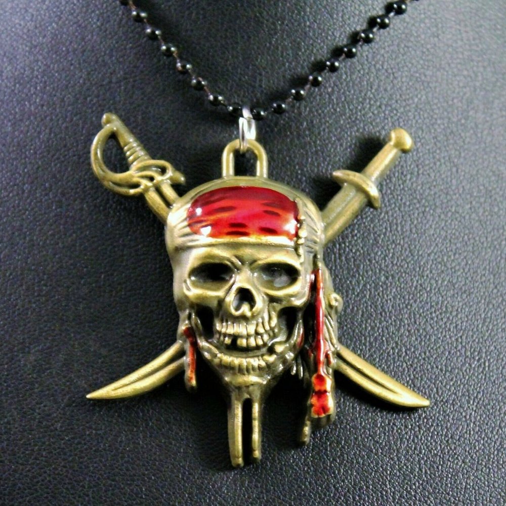 Alloy Pirates of the Caribbean Pendant Necklace